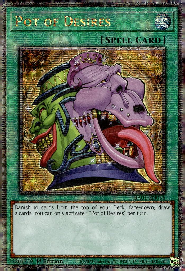 Amazon.com: Pot of Desires (Quarter Century Secret Rare